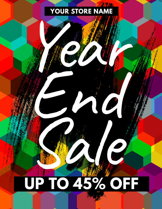 Year End Sale Flyer Template PosterMyWall Year End Sale Flyer Template PosterMyWall