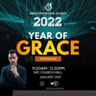 Year of Grace Square (1:1) template