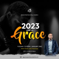 Year of Grace Square (1:1) template