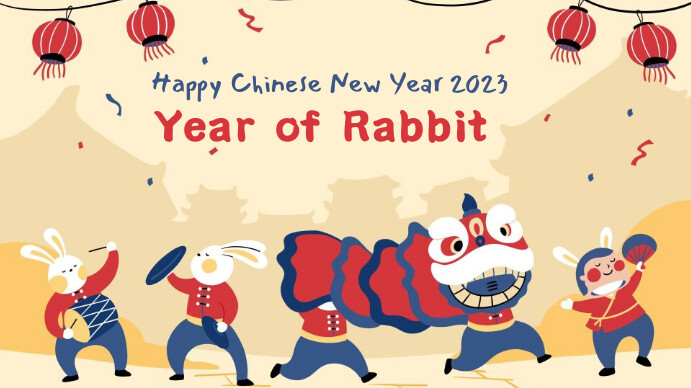Year of Rabbit Template | PosterMyWall