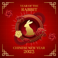 2023 Year of The Rabbit Template | PosterMyWall