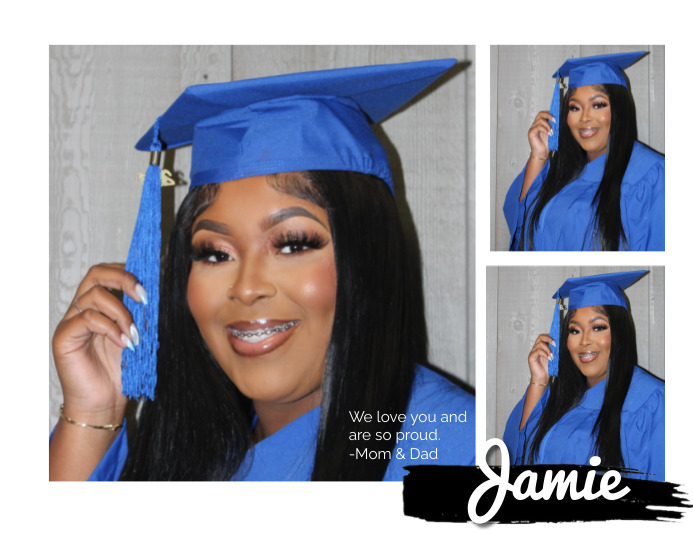 Yearbook Grad Ad | Senior | Graduation Template | PosterMyWall