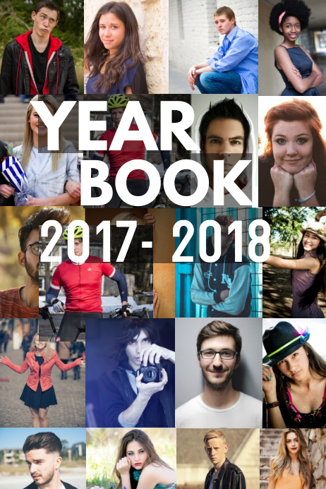 Yearbook Page Template PosterMyWall
