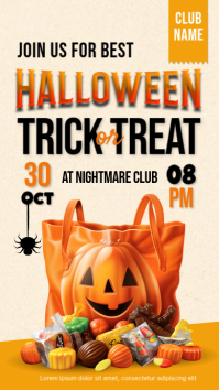 Gul Halloween Party История на Instagram Template