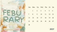 Yellow Monthly Calendar Presentazione Template - Page 2