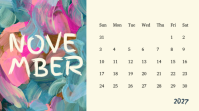 Yellow Monthly Calendar Presentazione Template - Page 11