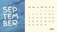 Yellow Monthly Calendar Presentazione Template - Page 9