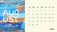 Yellow Monthly Calendar Presentazione Template - Page 8