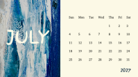 Yellow Monthly Calendar Presentazione Template - Page 7