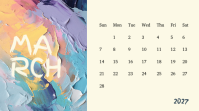Yellow Monthly Calendar Presentazione Template - Page 3