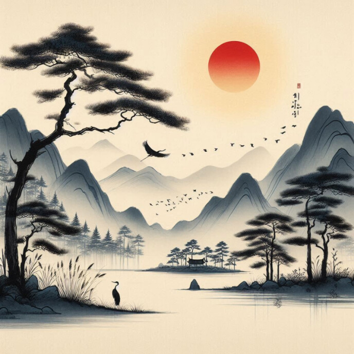 Yellow Abstract Whispers Of The Mountain Album Cover Template ...