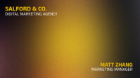 Yellow and Orange Gradient Modern Zoom Virtual Background Digital Display (16:9) template