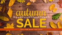 Yellow Autumn Sale Template Blog overskrift
