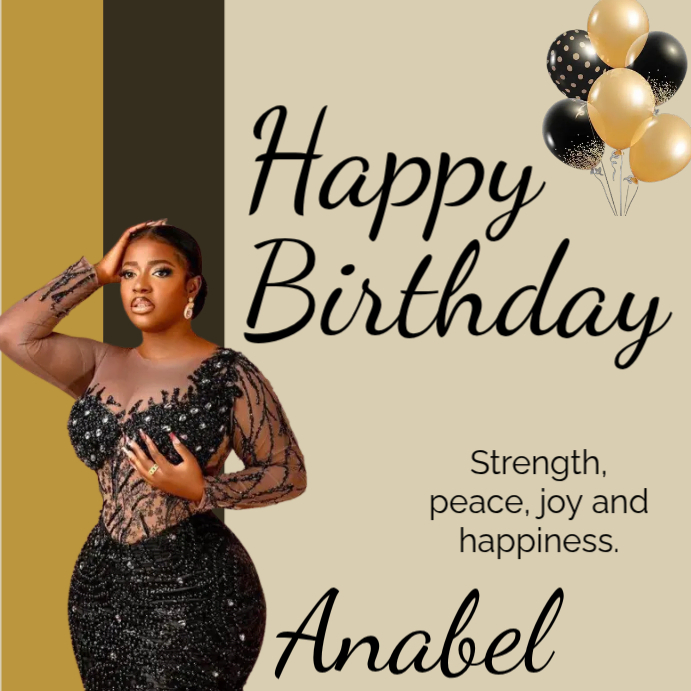 Yellow Birthday Celebration Instagram Post Template | PosterMyWall