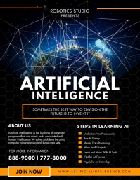 AI Artificial Intelligence Poster Design Template PosterMyWall ai-artificial-intelligence-poster-design-template-postermywall