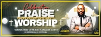 Yellow  Church Facebook Cover Photo template