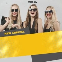 Yellow Clothes Fashion Sale Animated Video