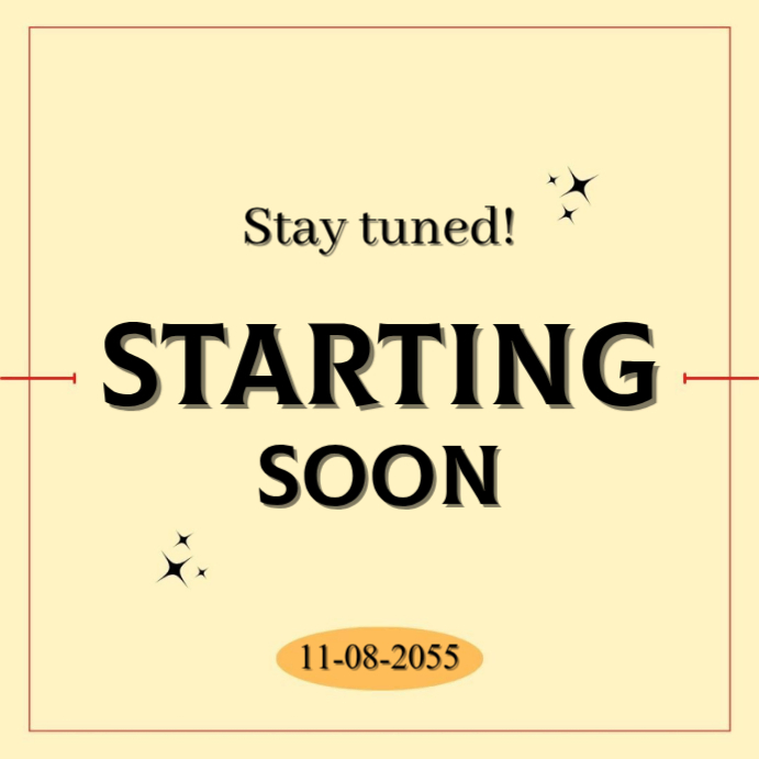 Copy of Yellow Countdown Announcement Instagram Post | PosterMyWall