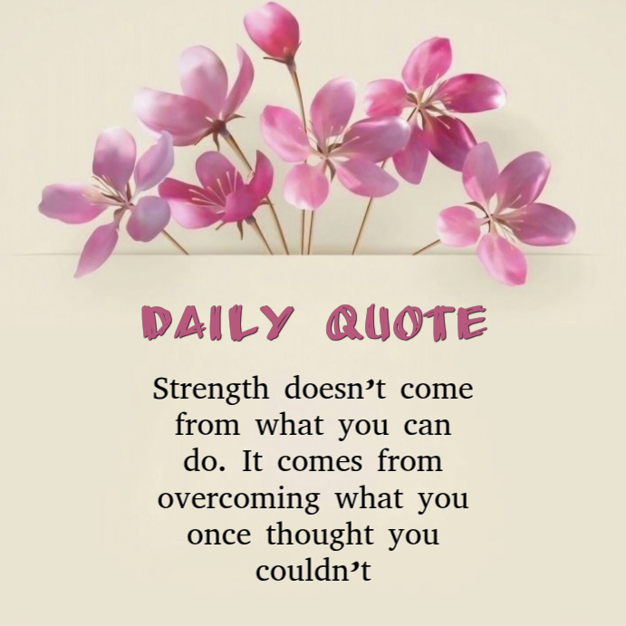 Daily Inspirational Quotes Template | PosterMyWall
