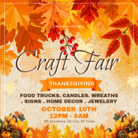 Laranja Craft Fair Iphosti le-Instagram Template