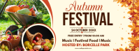 Gul Autumn Festival Facebook-omslagfoto Template