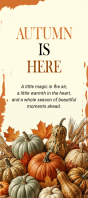 Geel Autumn Season Scheda identificativa Template