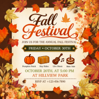 Giallo Fall Festival Iphosti le-Instagram Template