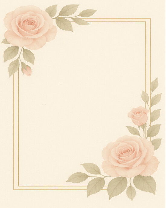 Yellow Floral Simple Wedding Invitation Card Template  Instagram Portrait