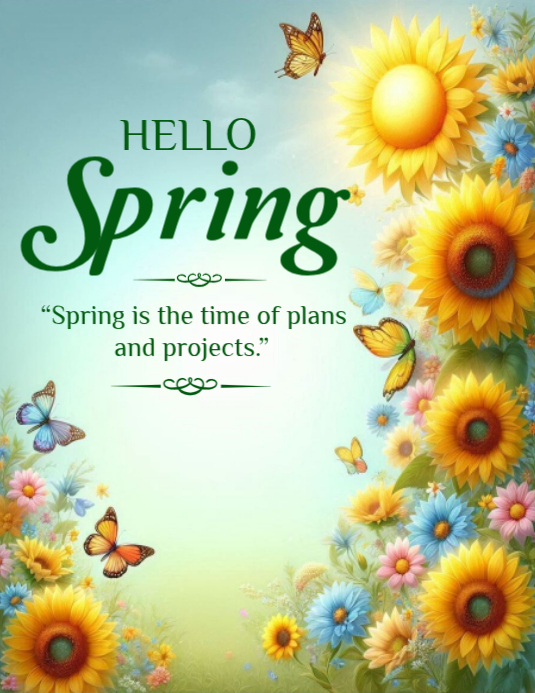 Spring Flyer Butterfly Turquoise Spring Flyers Template | PosterMyWall