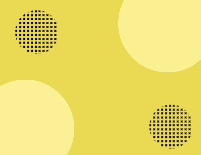 Yellow Geometric Background Flyer (us Letter) template