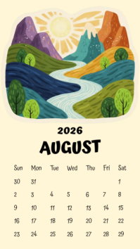 Yellow 2026 Calendar Instagram 快拍 Template - Page 8