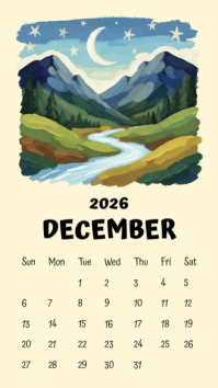 Yellow 2026 Calendar Instagram 快拍 Template - Page 12