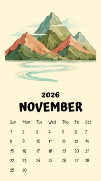 Yellow 2026 Calendar Instagram 快拍 Template - Page 11