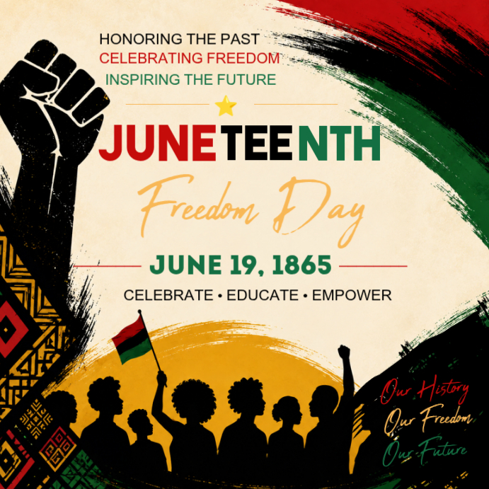 Juneteenth Celebration Template | PosterMyWall
