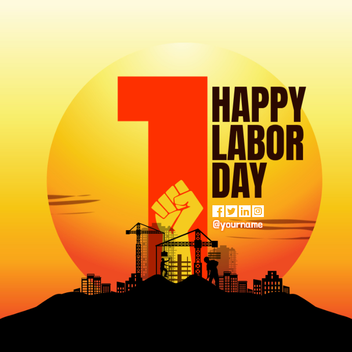 Labor Day Celebration Template | PosterMyWall