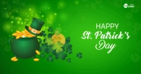 Yellow Illustrative St Patrick's Day Celebration  Facebook Shared Image template