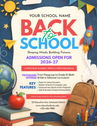 Yellow Back to School Iflaya Template