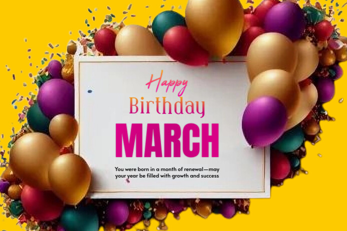 Yellow Joyful Birthday Card Label Rótulo template