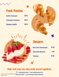 Amarillo Coffee Menu Flyer Template - Page 3