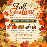 Giallo Fall Festival Iphosti le-Instagram Template