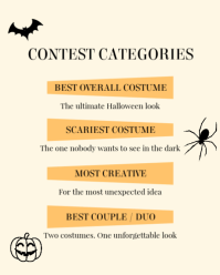Kuning Halloween Costume Contest Instagram Portrait Template - Page 2
