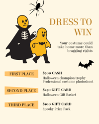 Kuning Halloween Costume Contest Instagram Portrait Template - Page 3
