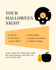 Kuning Halloween Costume Contest Instagram Portrait Template - Page 4