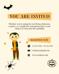 Kuning Halloween Costume Contest Instagram Portrait Template - Page 5
