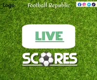 Yellow Joyful Live Match  Medium Rectangle template