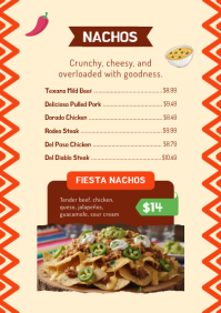 Jaune Mexican Restaurant Menu A4 Template - Page 3