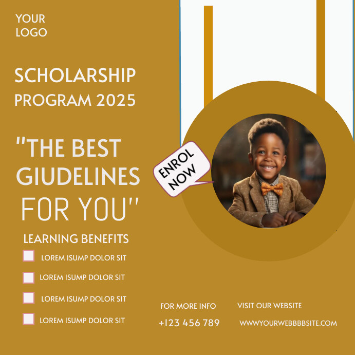 Yellow Joyful School Admission Instagram Post Template | PosterMyWall