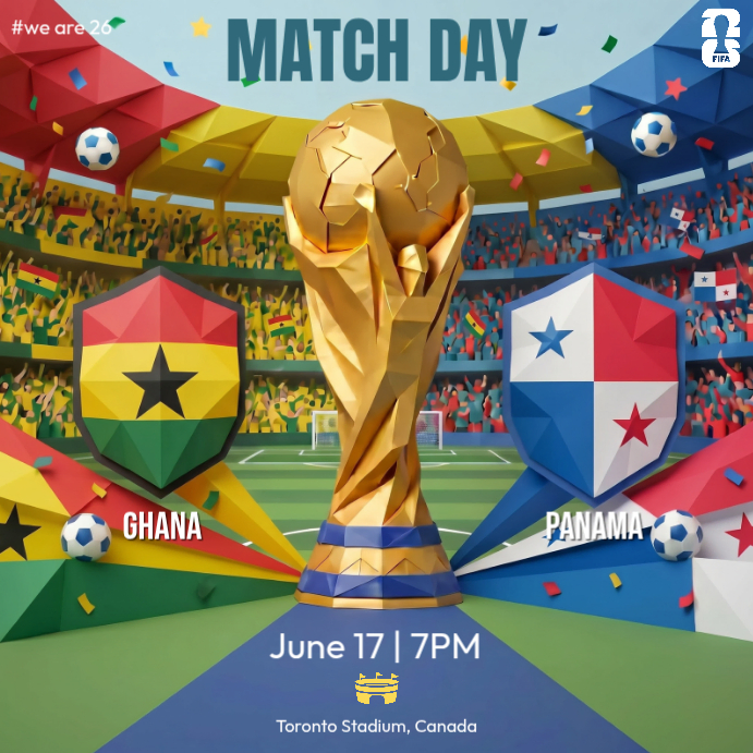 Soccer Match Announcement Template | PosterMyWall