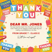 Amarillo Teacher Appreciation Post Instagram Template
