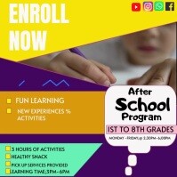 After School Program Ad Template | PosterMyWall